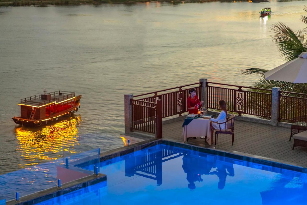 Little Riverside Hoi An . A Luxury Hotel & Spa Exteriör bild View of the Chao Phraya River from the hotel